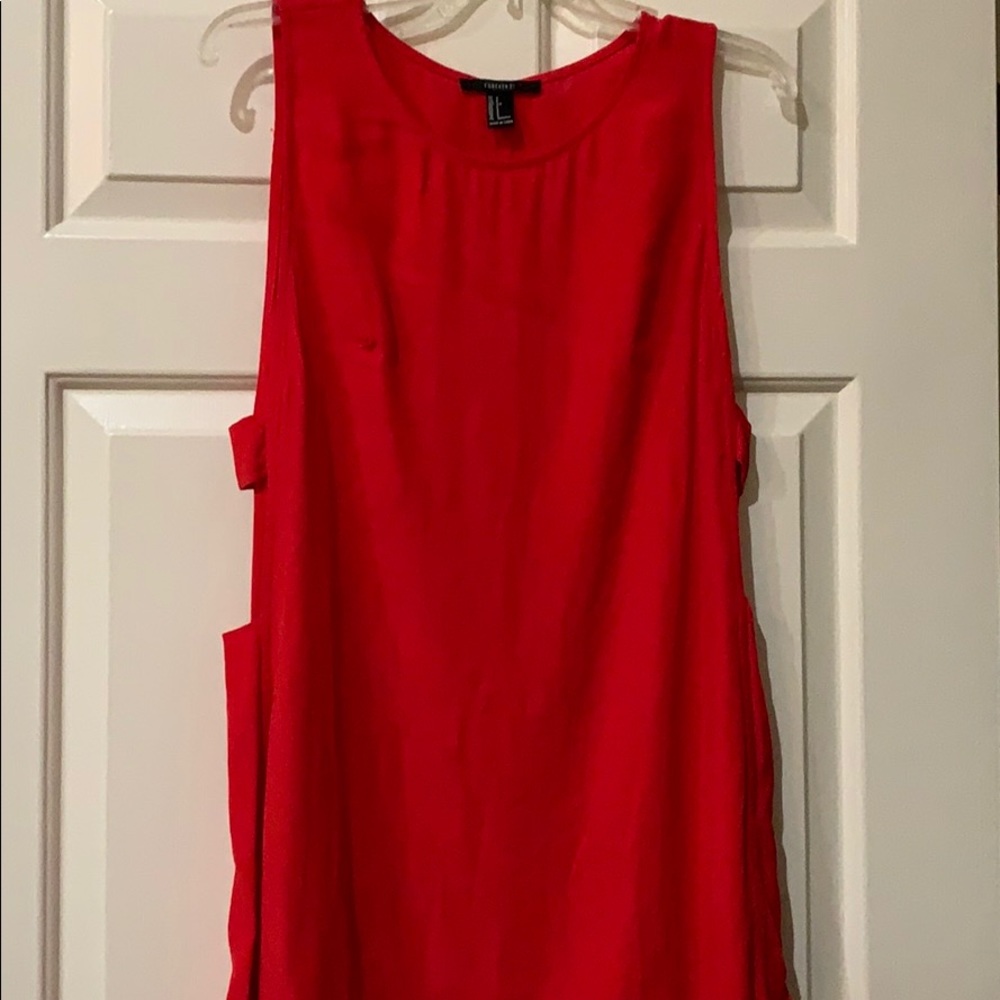 EUC Size S Peek a boo dress Forever XXI